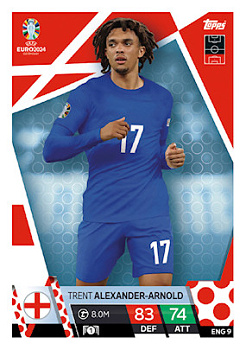 Trent Alexander-Arnold England Topps Match Attax EURO 2024 #ENG9